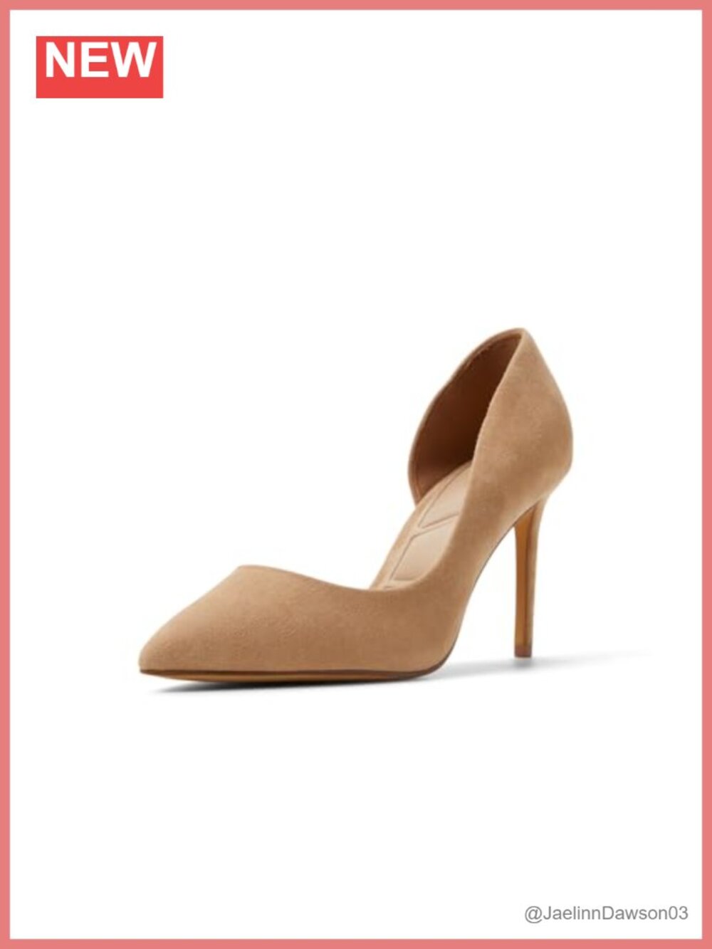 ALDO Brandie Leather Pointed Toe Pump Heels 3.5" Heel